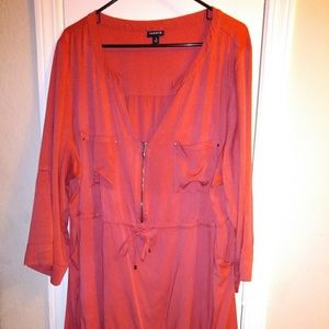 Torrid Peach Dress